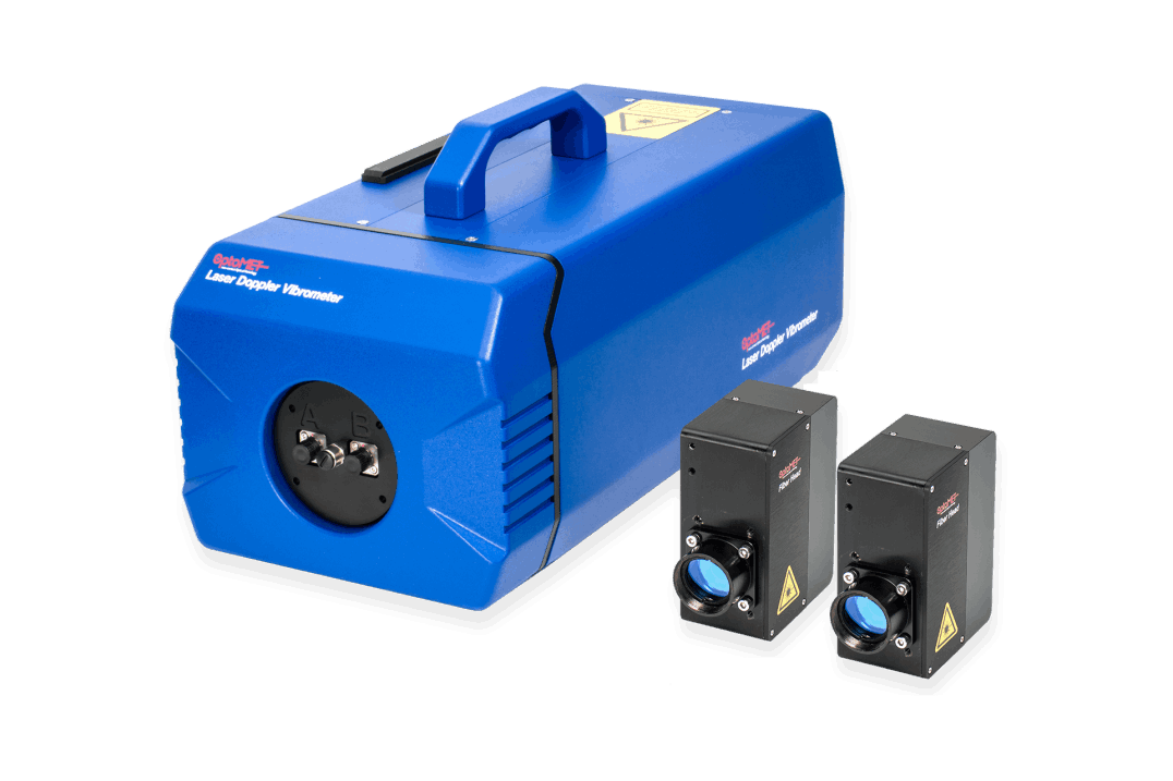 Vibromètre laser double fibre